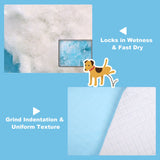 NNECW Pet Pee pads with 5-Layer Design of 4 Sizes-Size 4
