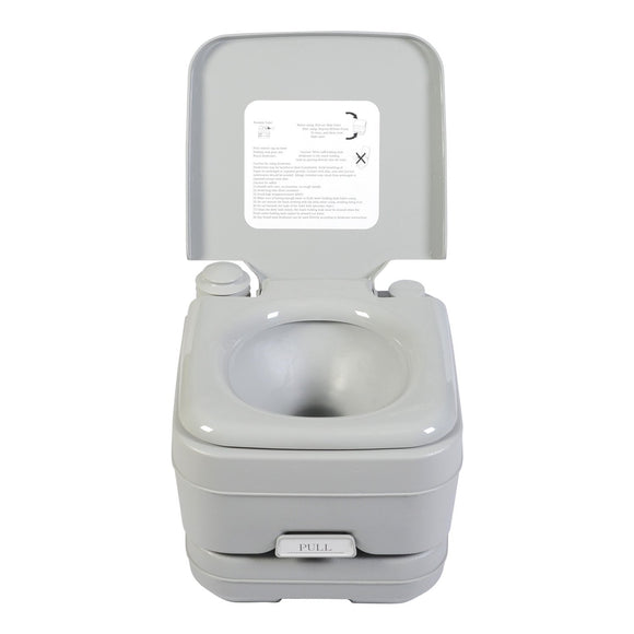 NNEDPE 10L Camping Portable Toilet
