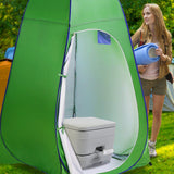 NNEDPE 10L Camping Portable Toilet
