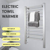 NNEDPE Heated Towel Rack Electric Towel Rails 160Watt with Timer