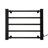 NNEDPE Heated Electric Towel Bathroom Rack EV-90- Black