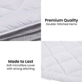 NNEDPE 700GSM Microfibre Bamboo Quilt Comforter Doona - Queen