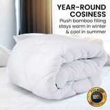 NNEDPE 700GSM Microfibre Bamboo Quilt Comforter Doona - Queen
