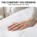 NNEDPE 700GSM Microfibre Bamboo Quilt Comforter Doona - Queen