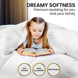 NNEDPE 500GSM Duck Down Feather Quilt Duvet Doona - King