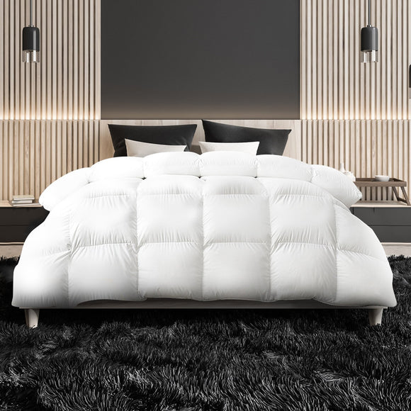 NNEDPE 500GSM Duck Down Feather Quilt Comforter Doona - Queen