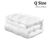 NNEDPE 500GSM Duck Down Feather Quilt Comforter Doona - Queen