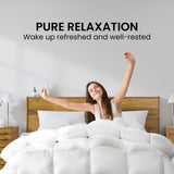 NNEDPE 500GSM Duck Down Feather Quilt Comforter Doona - Queen