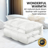 NNEDPE 500GSM Duck Down Feather Quilt Comforter Doona - Queen