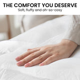 NNEDPE 500GSM Duck Down Feather Quilt Comforter Doona - Queen
