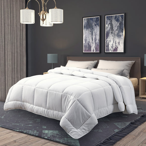 NNEDPE 500GSM Goose Down Feather Comforter Doona - Queen