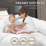 NNEDPE 500GSM Goose Down Feather Comforter Doona - Queen