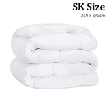 NNEDPE 700GSM Goose Down Feather Comforter Doona - Super King
