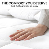NNEDPE 700GSM Goose Down Feather Comforter Doona - Super King