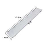 NNEDPE Aluminium Foldable Wheelchair Ramp R01 - 5ft