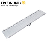 NNEDPE Aluminium Foldable Wheelchair Ramp R01 - 5ft