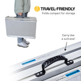 NNEDPE Aluminium Portable Wheelchair Ramp R02 - 4ft