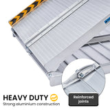 NNEDPE Aluminium Portable Wheelchair Ramp R02 - 6ft