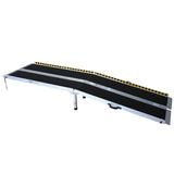 NNEDPE Kartrite Aluminium Wheelchair Ramp with Leg Support - 10ft