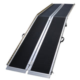 NNEDPE Kartrite Aluminium Wheelchair Ramp with Leg Support - 10ft