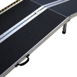 NNEDPE Kartrite Aluminium Wheelchair Ramp with Leg Support - 10ft