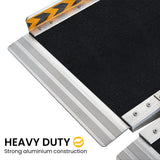 NNEDPE Kartrite Aluminium Wheelchair Ramp with Leg Support - 10ft