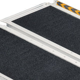 NNEDPE Aluminium Portable Wheelchair Ramp High-Grip R03  5ft