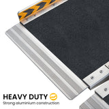 NNEDPE Aluminium Portable Wheelchair Ramp High-Grip R03  5ft