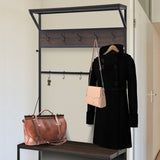 NNEDPE 4-in-1 Hall Tree Entryway Coat Rack