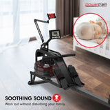 NNEDPE 13L Water Resistance Rowing Machine Rower
