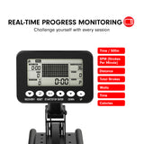 NNEDPE 13L Water Resistance Rowing Machine Rower