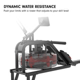 NNEDPE 13L Water Resistance Rowing Machine Rower