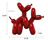 NNEOBA Modern Luxury: Resin Balloon Dog Sculpture for Stylish Living Room Decor