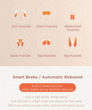 NNEOBA Silent Automatic Rebound Ab Roller Wheel with Elbow Support