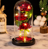 NNEOBA Rose Glass Cover Ornament