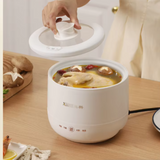NNEOBA Mini Rice Cooker Ceramic Pot for 1-2 Person
