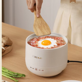 NNEOBA Mini Rice Cooker Ceramic Pot for 1-2 Person