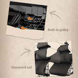 NNEOBA Pirate Ship Building Blocks Toy Set