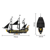 NNEOBA Pirate Ship Building Blocks Toy Set
