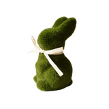 NNETM 4pcs Flocked Foam Easter Bunny Figurines