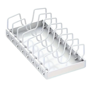 NNETM Pull-Out Cookware and Lid Organizer Rack (2-Piece)