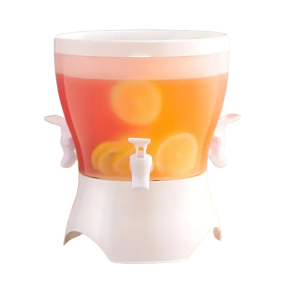 NNETM Rotary Beverage Dispenser with 3 Compartments