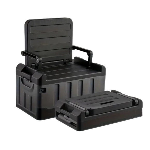 NNETM 60L Collapsible Car Storage Box for Outdoor & Vehicle