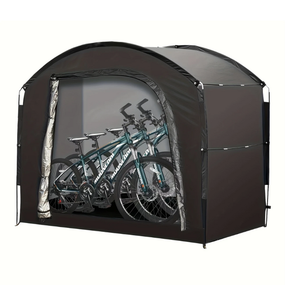 NNETM 4-Bike Waterproof Outdoor Storage Tent Cover