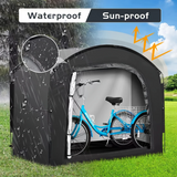 NNETM 4-Bike Waterproof Outdoor Storage Tent Cover