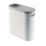 NNETM Slim Bathroom Trash Can with Lid