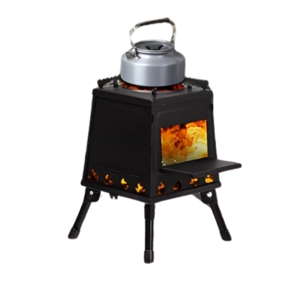 NNETM BBQ Folding Rocket Stove for Camping