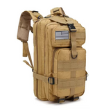 NNEOBA Waterproof Hiking Backpack Outdoor Bag (Khaki)
