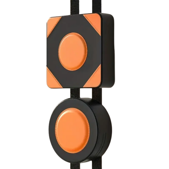 NNETM Wall Boxing Target Pad Sponge Yellow Black Set