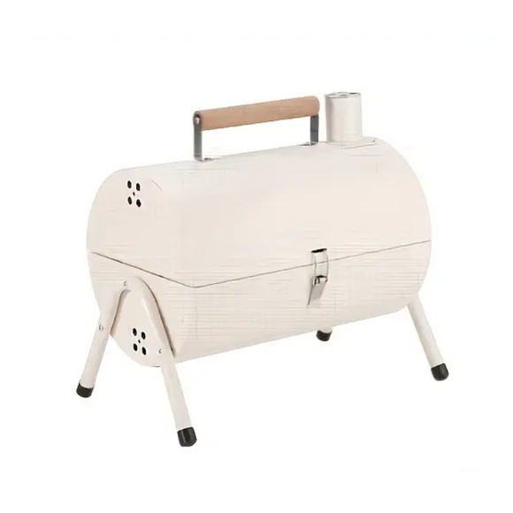 NNETM Portable Cast Iron BBQ Grill Charcoal Stove